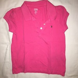 Pink Tommy Hilfiger Children’s Polo